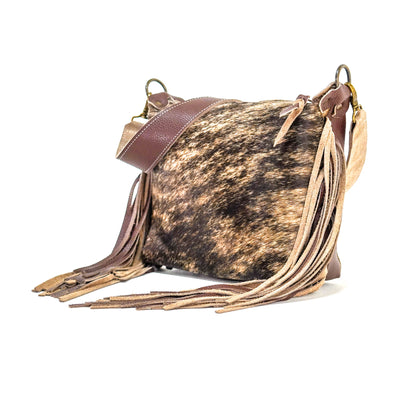 Annie - Brindle w/ No Embossed-Annie-Western-Cowhide-Bags-Handmade-Products-Gifts-Dancing Cactus Designs