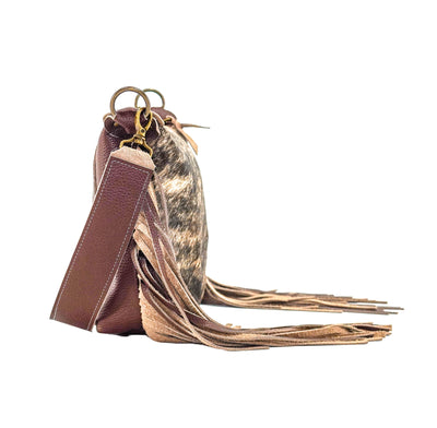 Annie - Brindle w/ No Embossed-Annie-Western-Cowhide-Bags-Handmade-Products-Gifts-Dancing Cactus Designs