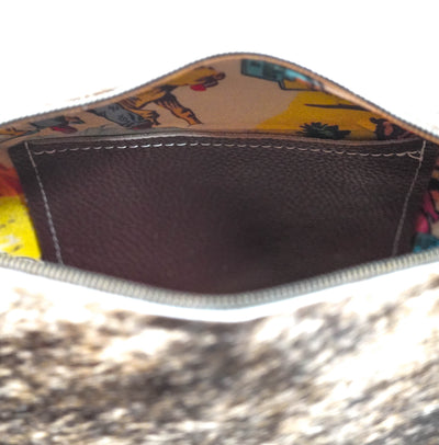 Annie - Brindle w/ No Embossed-Annie-Western-Cowhide-Bags-Handmade-Products-Gifts-Dancing Cactus Designs