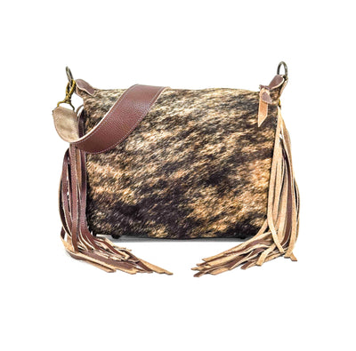 Annie - Brindle w/ No Embossed-Annie-Western-Cowhide-Bags-Handmade-Products-Gifts-Dancing Cactus Designs