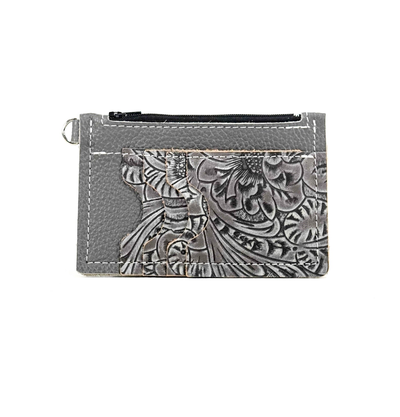 Bandit Wallet - All Embossed w/ Lead Dallas Tool-Bandit Wallet-Western-Cowhide-Bags-Handmade-Products-Gifts-Dancing Cactus Designs