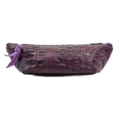 Buckle Bunny - Salt/Pepper w/ Amethyst Croc-Buckle Bunny-Western-Cowhide-Bags-Handmade-Products-Gifts-Dancing Cactus Designs