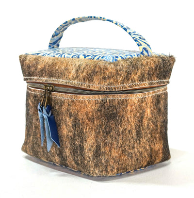 Caboose - Brindle w/ Galaxy Tool-Caboose-Western-Cowhide-Bags-Handmade-Products-Gifts-Dancing Cactus Designs