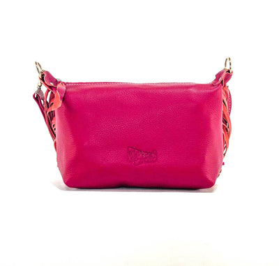 Cosmic Cowgirl - All Embossed w/ Red Tool-Cosmic Cowgirl-Western-Cowhide-Bags-Handmade-Products-Gifts-Dancing Cactus Designs