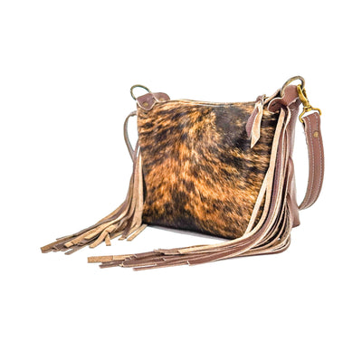 Cosmic Cowgirl - Brindle w/ No Embossed-Cosmic Cowgirl-Western-Cowhide-Bags-Handmade-Products-Gifts-Dancing Cactus Designs