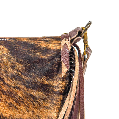 Cosmic Cowgirl - Brindle w/ No Embossed-Cosmic Cowgirl-Western-Cowhide-Bags-Handmade-Products-Gifts-Dancing Cactus Designs