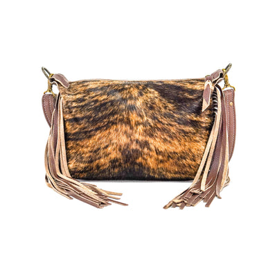 Cosmic Cowgirl - Brindle w/ No Embossed-Cosmic Cowgirl-Western-Cowhide-Bags-Handmade-Products-Gifts-Dancing Cactus Designs