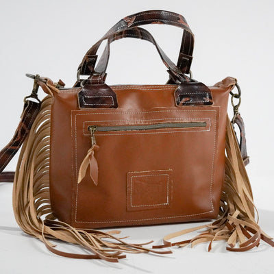 Fancy Annie - Dark Brindle w/ Burnt Brands-Fancy Annie-Western-Cowhide-Bags-Handmade-Products-Gifts-Dancing Cactus Designs