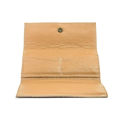 Kacey Wallet - All Embossed w/ Gilded Tool-Kacey Wallet-Western-Cowhide-Bags-Handmade-Products-Gifts-Dancing Cactus Designs