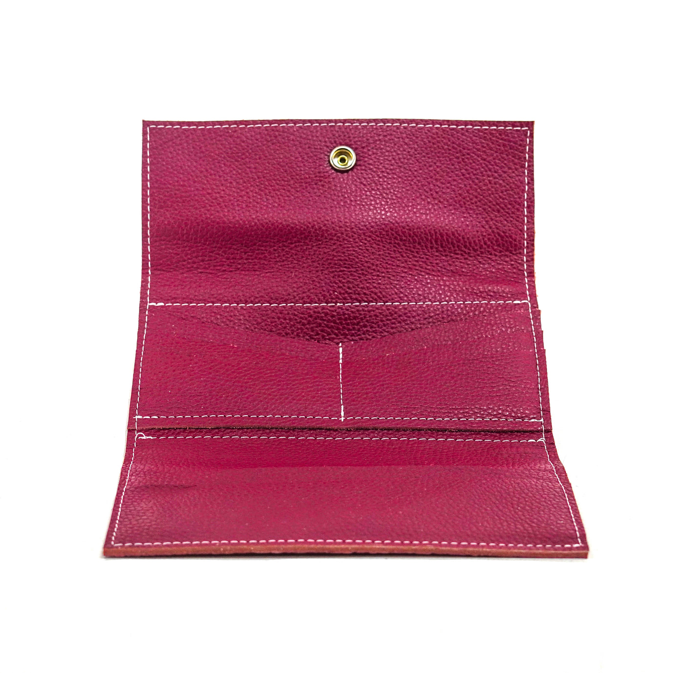 Kacey Wallet - All Embossed w/ Red Tool-Kacey Wallet-Western-Cowhide-Bags-Handmade-Products-Gifts-Dancing Cactus Designs