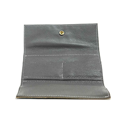 Kacey Wallet - All Embossed w/ Turquoise Sand Croc-Kacey Wallet-Western-Cowhide-Bags-Handmade-Products-Gifts-Dancing Cactus Designs