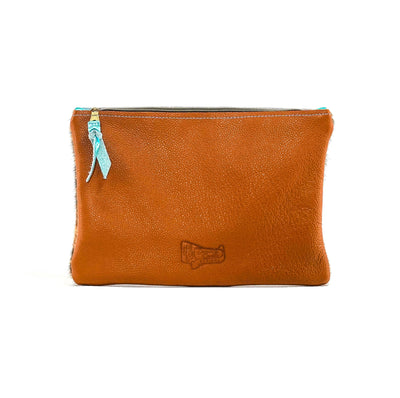 Mega Organizer - Brindle w/ Margaritaville Navajo-Mega Organizer-Western-Cowhide-Bags-Handmade-Products-Gifts-Dancing Cactus Designs
