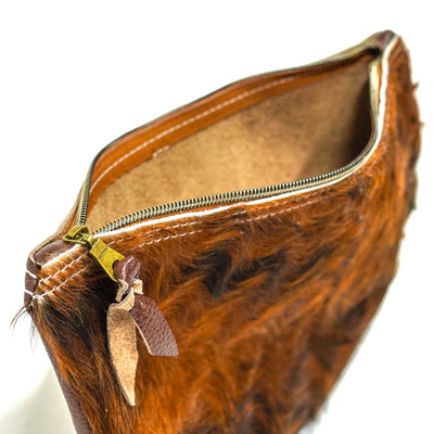 Mega Organizer - Red Brindle w/ No Embossed-Mega Organizer-Western-Cowhide-Bags-Handmade-Products-Gifts-Dancing Cactus Designs