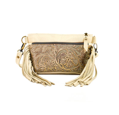 Miss Kitty - All Embossed w/ Golden Tool-Miss Kitty-Western-Cowhide-Bags-Handmade-Products-Gifts-Dancing Cactus Designs