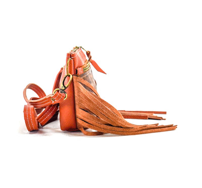 Miss Kitty - All Embossed w/ Ostrich-Miss Kitty-Western-Cowhide-Bags-Handmade-Products-Gifts-Dancing Cactus Designs