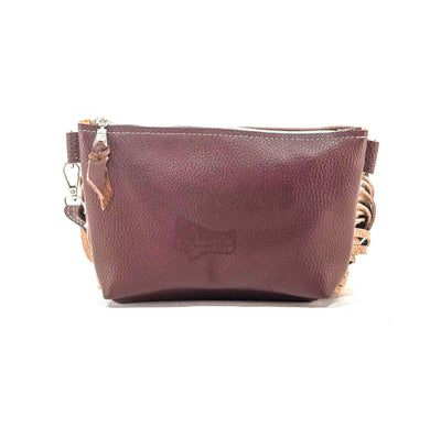 Miss Kitty - Brindle w/ Mustang Leather-Miss Kitty-Western-Cowhide-Bags-Handmade-Products-Gifts-Dancing Cactus Designs