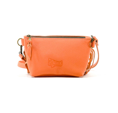 Miss Kitty - Light Brindle w/ Terracotta Leather-Miss Kitty-Western-Cowhide-Bags-Handmade-Products-Gifts-Dancing Cactus Designs