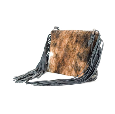 Patsy - Brindle w/ No Embossed-Patsy-Western-Cowhide-Bags-Handmade-Products-Gifts-Dancing Cactus Designs