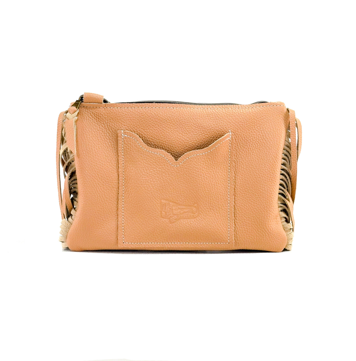 Patsy - Brindle w/ No Embossed-Patsy-Western-Cowhide-Bags-Handmade-Products-Gifts-Dancing Cactus Designs