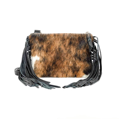 Patsy - Brindle w/ No Embossed-Patsy-Western-Cowhide-Bags-Handmade-Products-Gifts-Dancing Cactus Designs