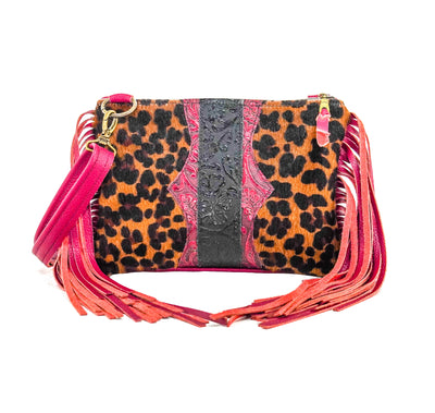 Patsy - Leopard w/ Onyx Tool-Patsy-Western-Cowhide-Bags-Handmade-Products-Gifts-Dancing Cactus Designs