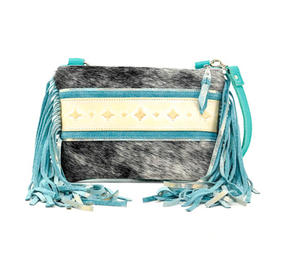 Patsy - Salt & Pepper w/ Encanto Navajo-Patsy-Western-Cowhide-Bags-Handmade-Products-Gifts-Dancing Cactus Designs