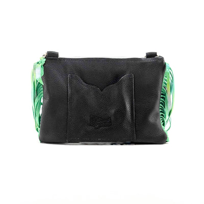 Patsy - Salt & Pepper w/ Zebra Leather-Patsy-Western-Cowhide-Bags-Handmade-Products-Gifts-Dancing Cactus Designs