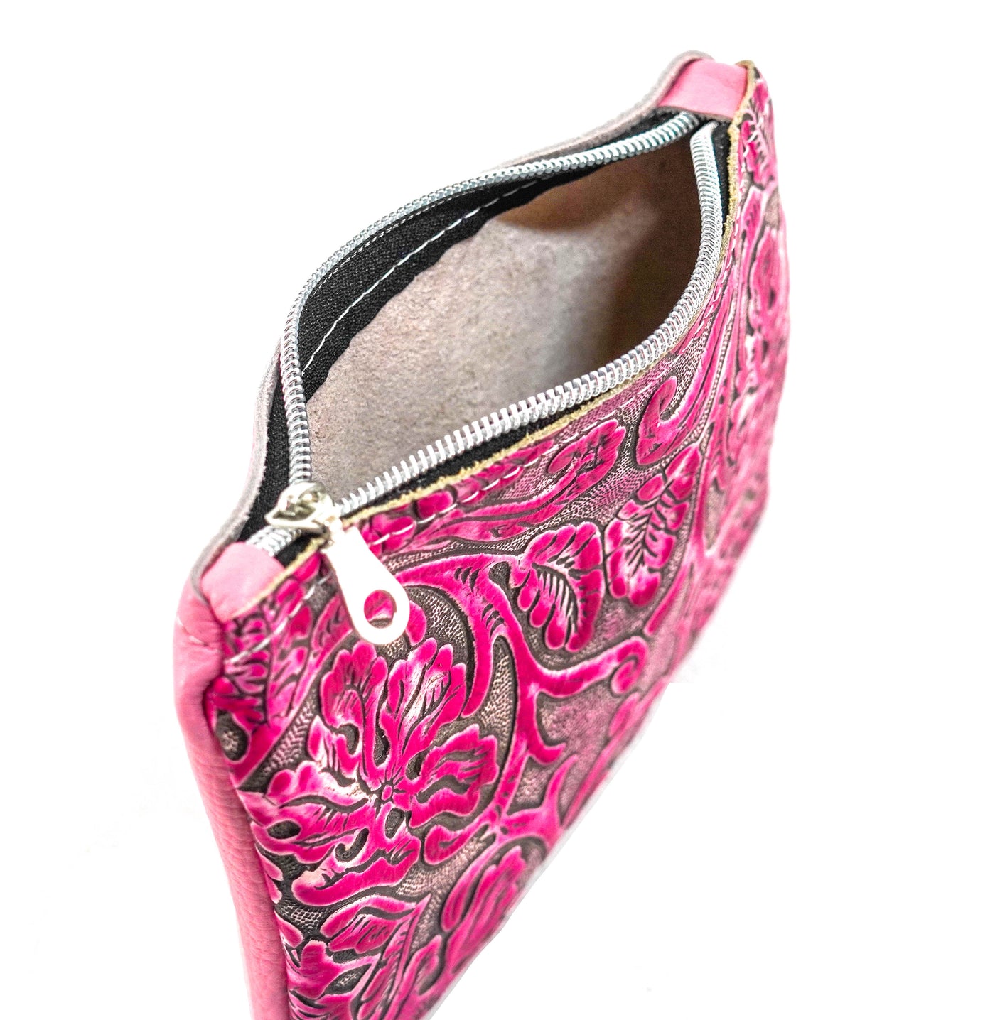 Purse Organizer - All Embossed w/ Cowgirl Tool-Purse Organizer-Western-Cowhide-Bags-Handmade-Products-Gifts-Dancing Cactus Designs