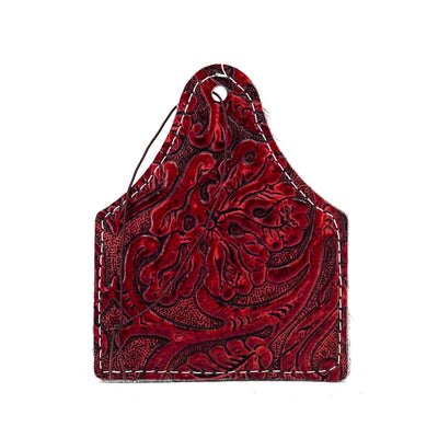 Roadie Tag - w/ Red Tool-Roadie Tag-Western-Cowhide-Bags-Handmade-Products-Gifts-Dancing Cactus Designs