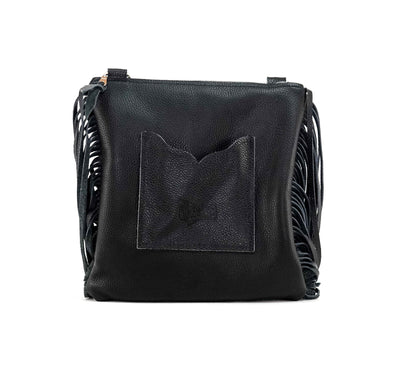 Shania - Black & White w/ Mint Laredo-Shania-Western-Cowhide-Bags-Handmade-Products-Gifts-Dancing Cactus Designs