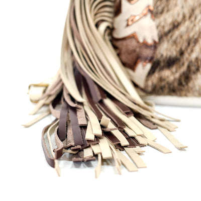 Shania - Brindle w/ Ivory & Brown Laredo-Shania-Western-Cowhide-Bags-Handmade-Products-Gifts-Dancing Cactus Designs