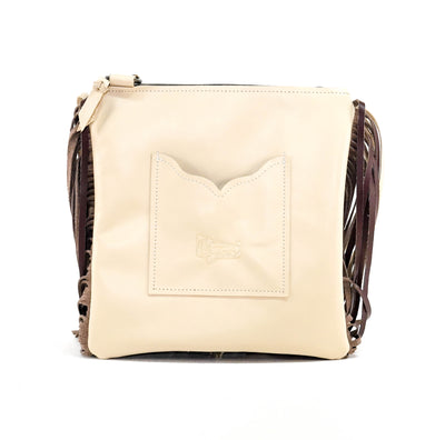 Shania - Brindle w/ Ivory & Brown Laredo-Shania-Western-Cowhide-Bags-Handmade-Products-Gifts-Dancing Cactus Designs