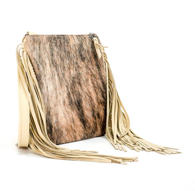 Shania - Brindle w/ No Embossed-Shania-Western-Cowhide-Bags-Handmade-Products-Gifts-Dancing Cactus Designs