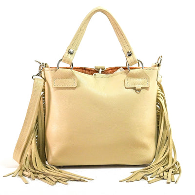 Swift - Cream Leather-Swift-Western-Cowhide-Bags-Handmade-Products-Gifts-Dancing Cactus Designs