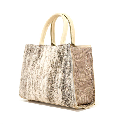 The Ranch Hand - Light Brindle w/ Sesame Autumn-The Ranch Hand-Western-Cowhide-Bags-Handmade-Products-Gifts-Dancing Cactus Designs