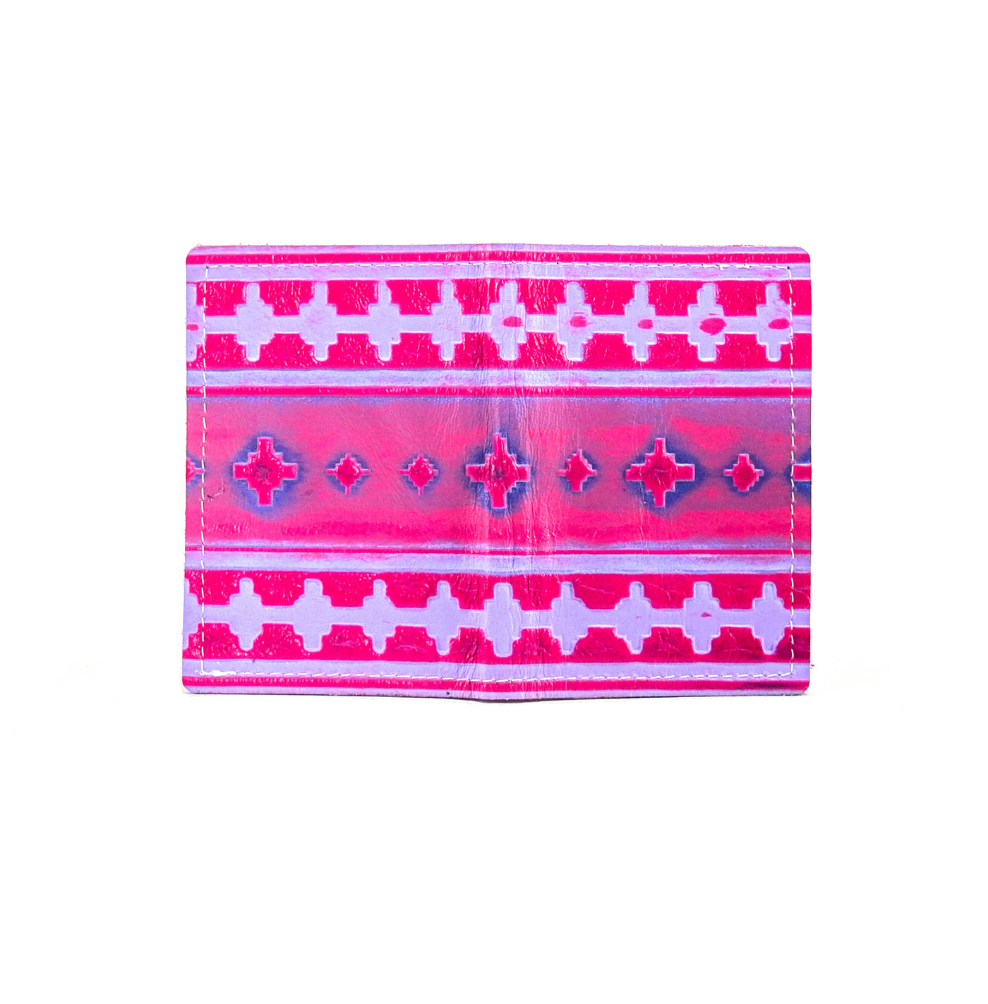 Waylon Wallet - All Embossed w/ Unicorn Navajo-Waylon Wallet-Western-Cowhide-Bags-Handmade-Products-Gifts-Dancing Cactus Designs