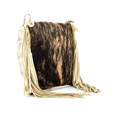 Wynonna - Brindle w/ Ghost Skulls-Wynonna-Western-Cowhide-Bags-Handmade-Products-Gifts-Dancing Cactus Designs