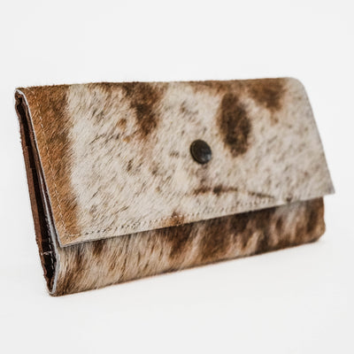 Kacey Wallet - Exotic Longhorn-Kacey Wallet-Western-Cowhide-Bags-Handmade-Products-Gifts-Dancing Cactus Designs