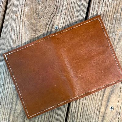 Waylon Wallet - w/ Caramel Leather-Waylon Wallet-Western-Cowhide-Bags-Handmade-Products-Gifts-Dancing Cactus Designs